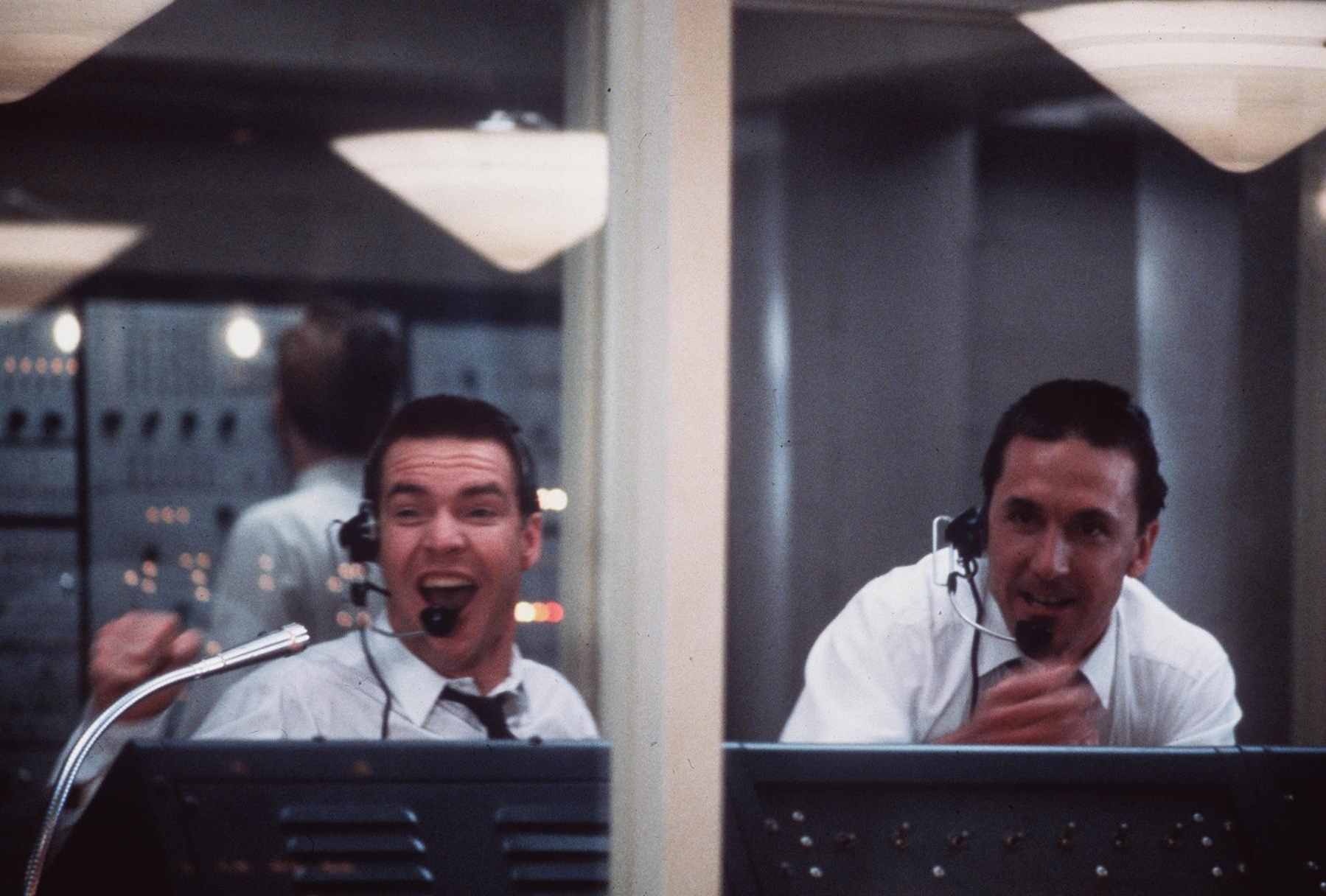 Dennis Quaid and Scott Paulin in The Right Stuff (1983)