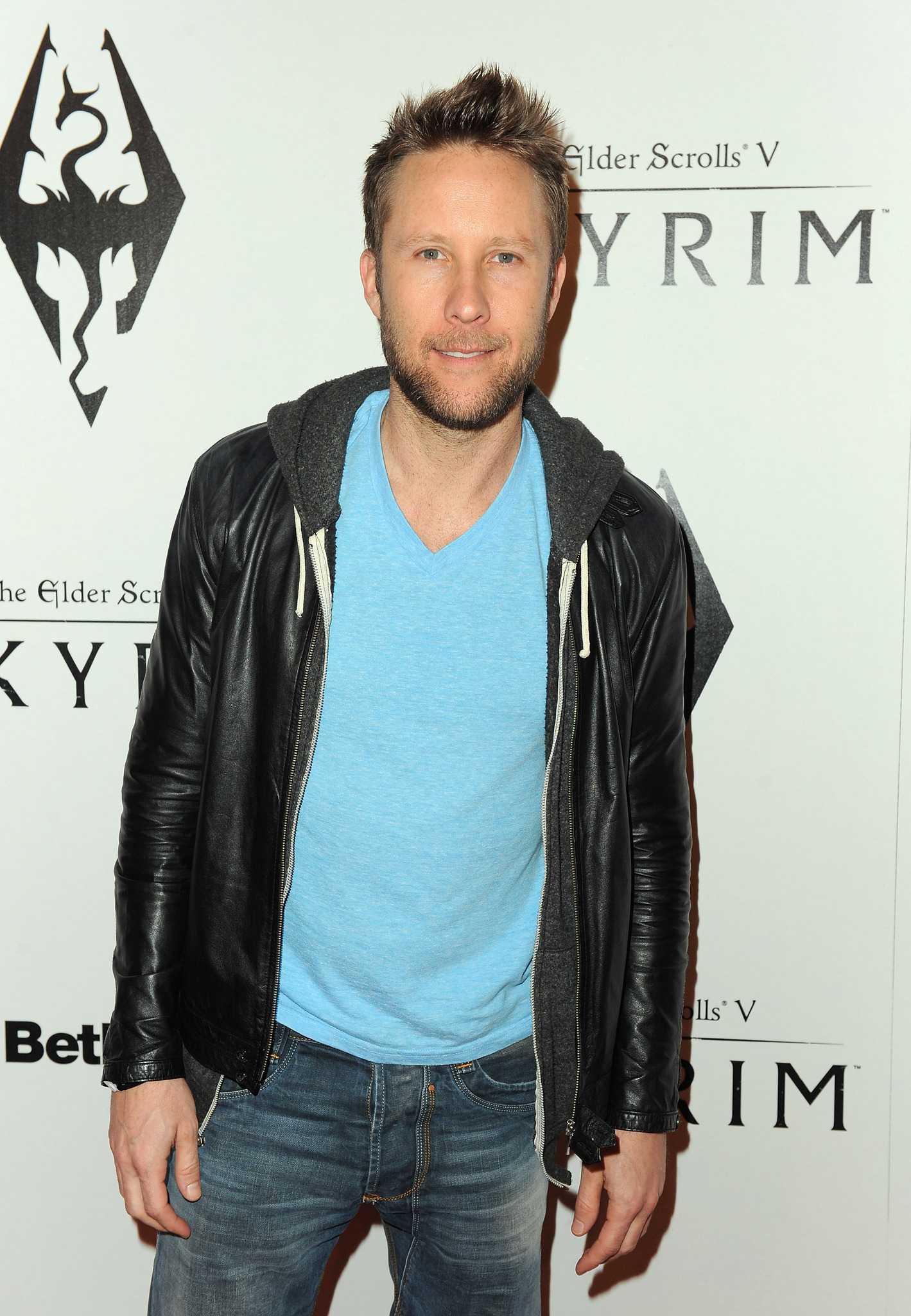 Michael Rosenbaum at an event for The Elder Scrolls V: Skyrim (2011)