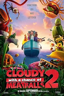 Poster of Cloudy With A Chance Of Meatballs 2