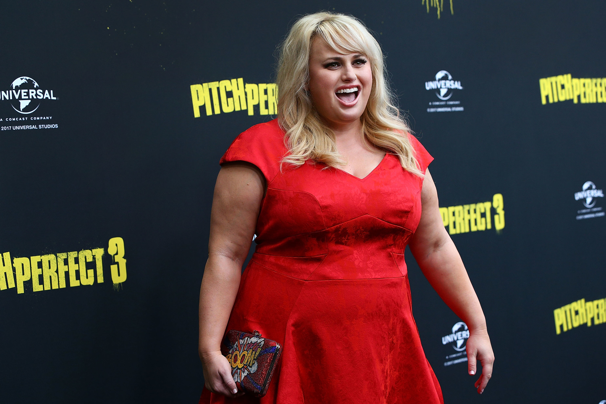 Rebel Wilson at an event for Pitch Perfect 3 (2017)