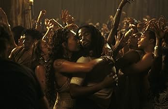 Nona Gaye and Harold Perrineau in The Matrix Reloaded (2003)