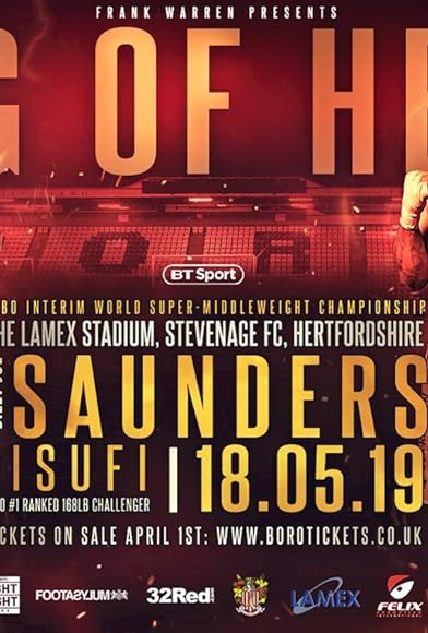 Primary photo for Vacant WBO World Super-Middleweight Championship: Billy Joe Saunders vs. Shefat Isufi Primary photo for Vacant WBO World Super-Middleweight Championship: Billy Joe Saunders vs. Shefat Isufi