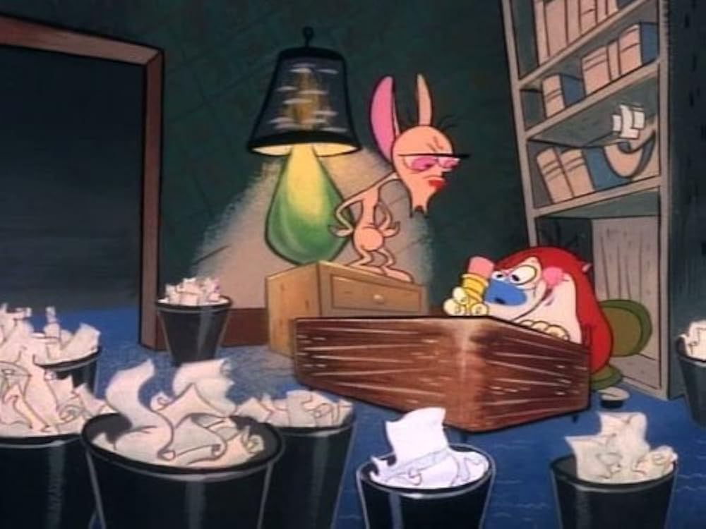 "The Ren & Stimpy Show" Stimpy's Big Day/The Big Shot (TV Episode 1991