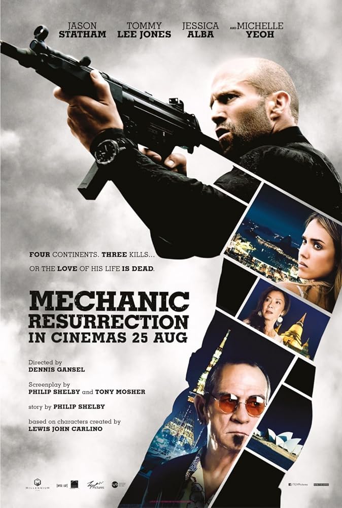 Poster film Mechanic Ressurection.