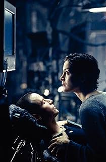 Keanu Reeves and Carrie-Anne Moss in The Matrix (1999)