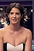 Primary photo for Cobie Smulders Wears a Black & White Strapless Dress