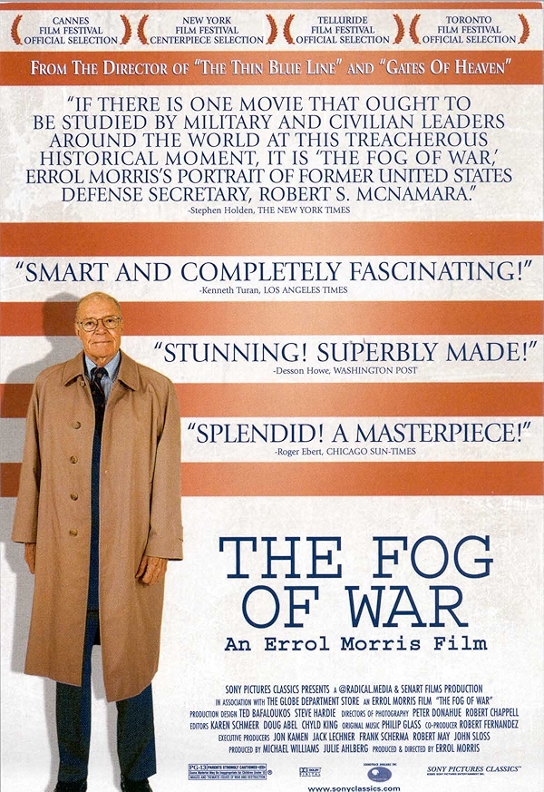 Movie poster for THE FOG OF WAR (UA rated)