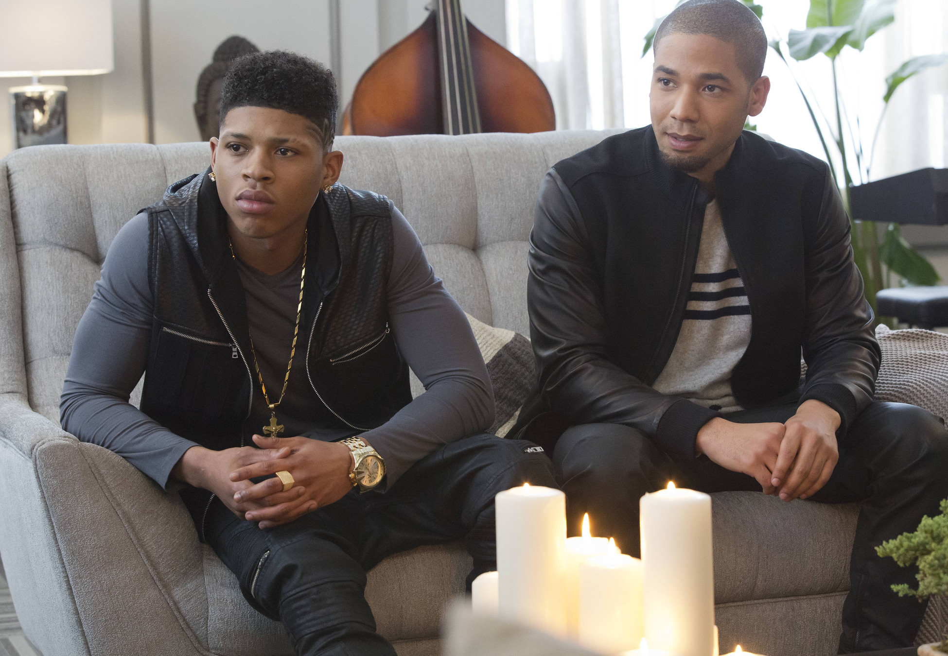 Terrence Howard and Jussie Smollett in Empire (2015)