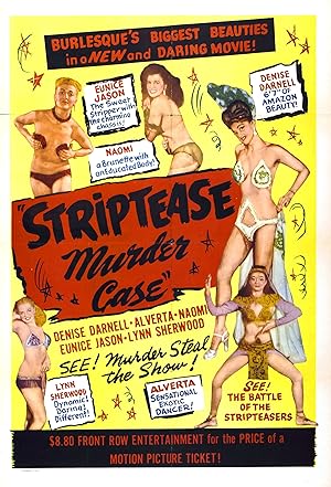 The Strip Tease Murder Case Poster