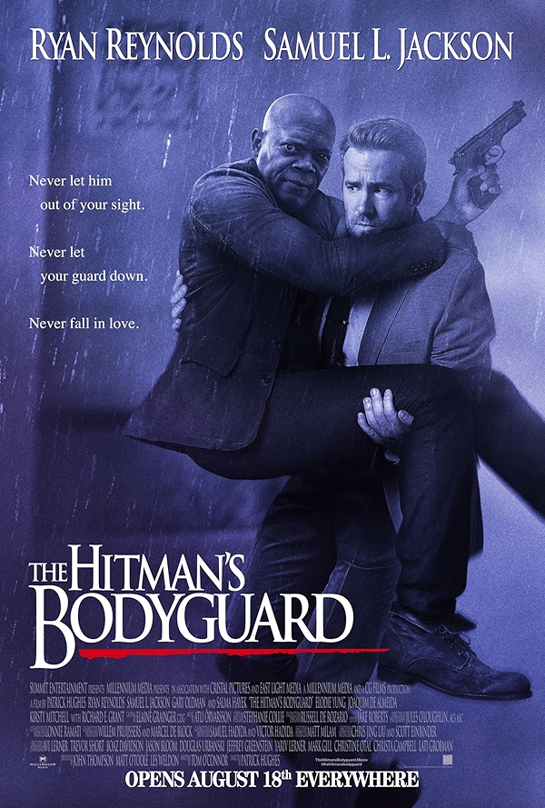 Movie poster for THE HITMAN'S BODYGUARD (UA rated)