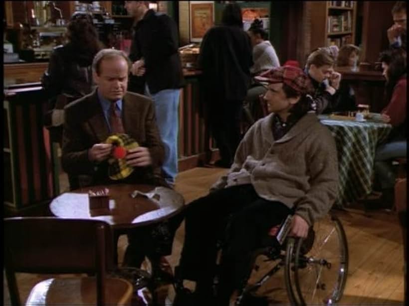 Griffin Dunne and Kelsey Grammer in Frasier (1993)