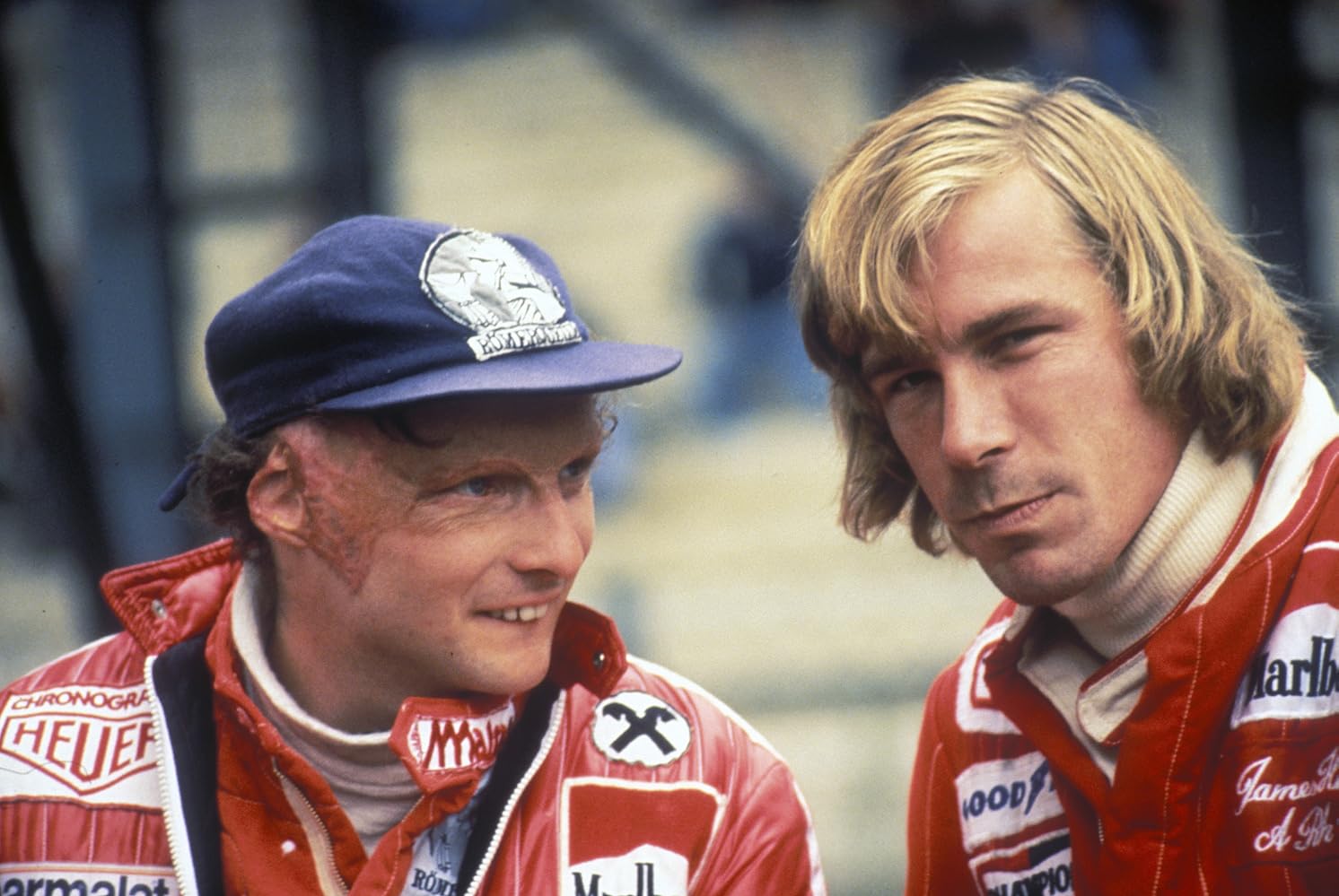Karakter asli Niki Lauda dan James Hunt