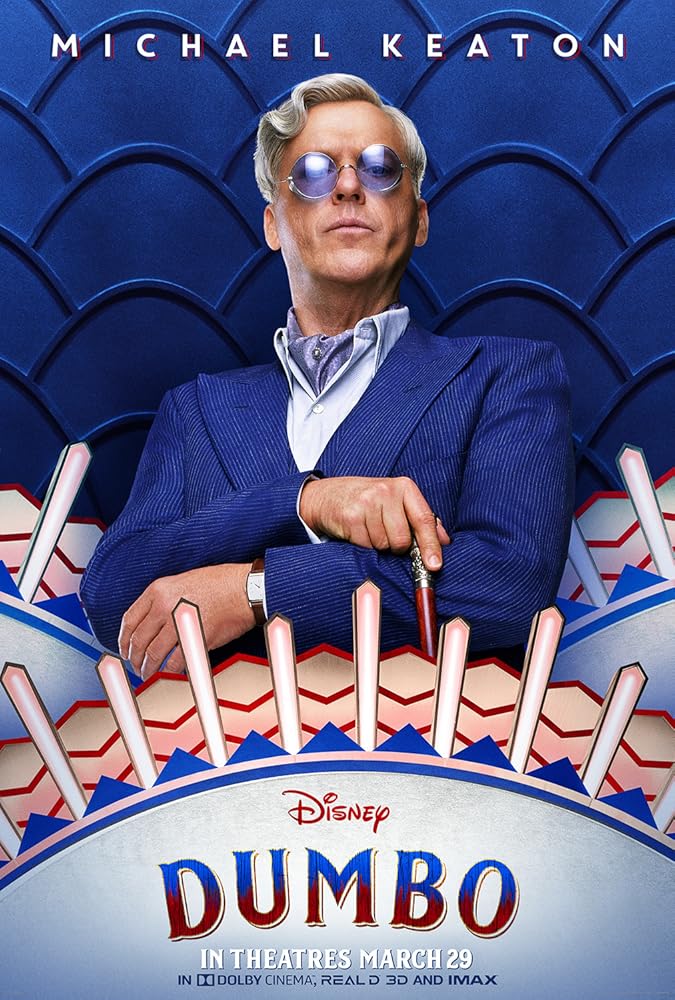 Michael Keaton, Film Dumbo.