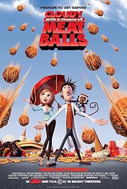 Poster of Cloudy With A Chance Of Meatballs