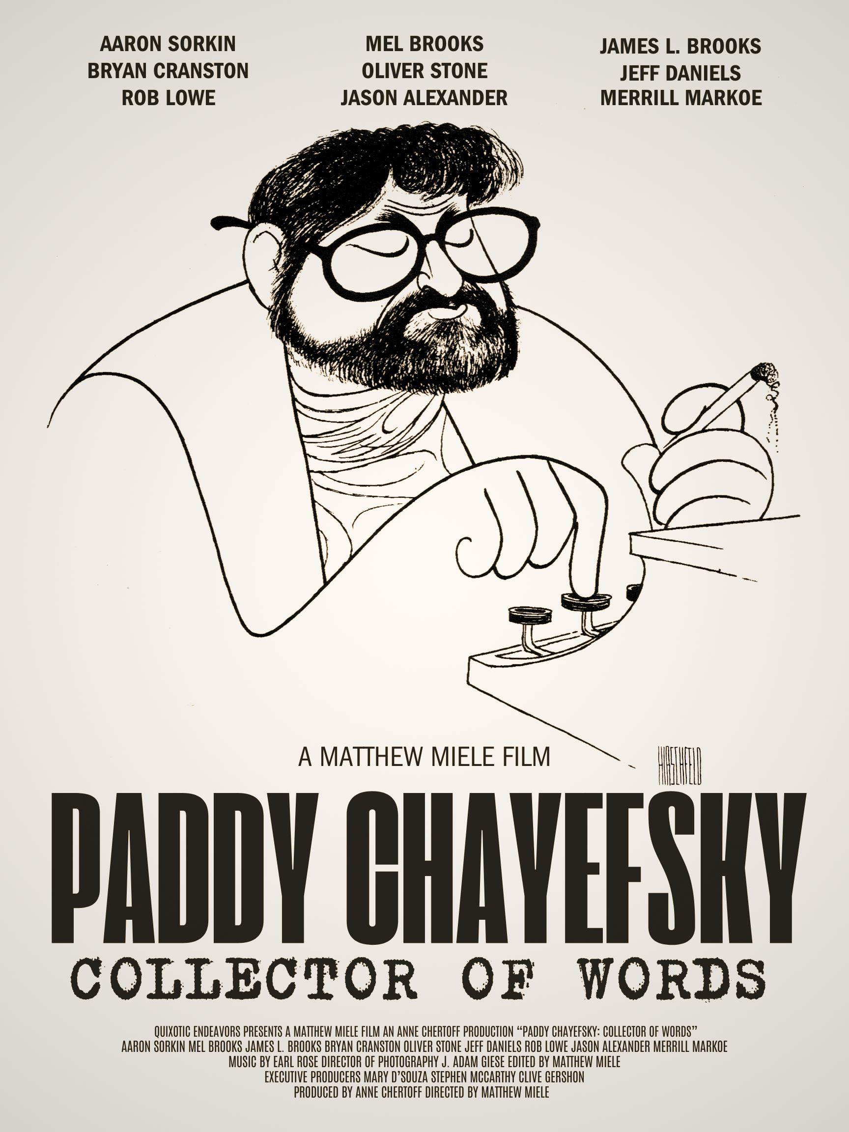 Poster of Paddy Chayefsky: Collector of Words
