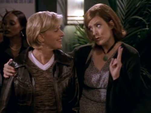 Ellen DeGeneres and Joely Fisher in Ellen (1994)