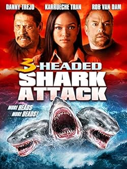 Poster of 3 Headed Shark Attack