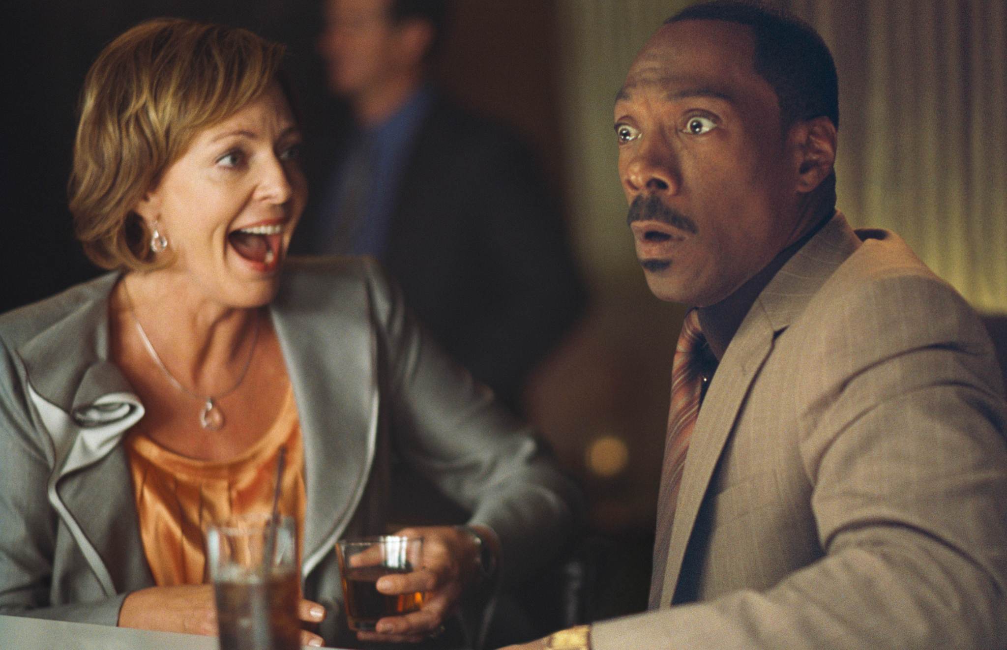 Eddie Murphy and Allison Janney in A Thousand Words (2012)