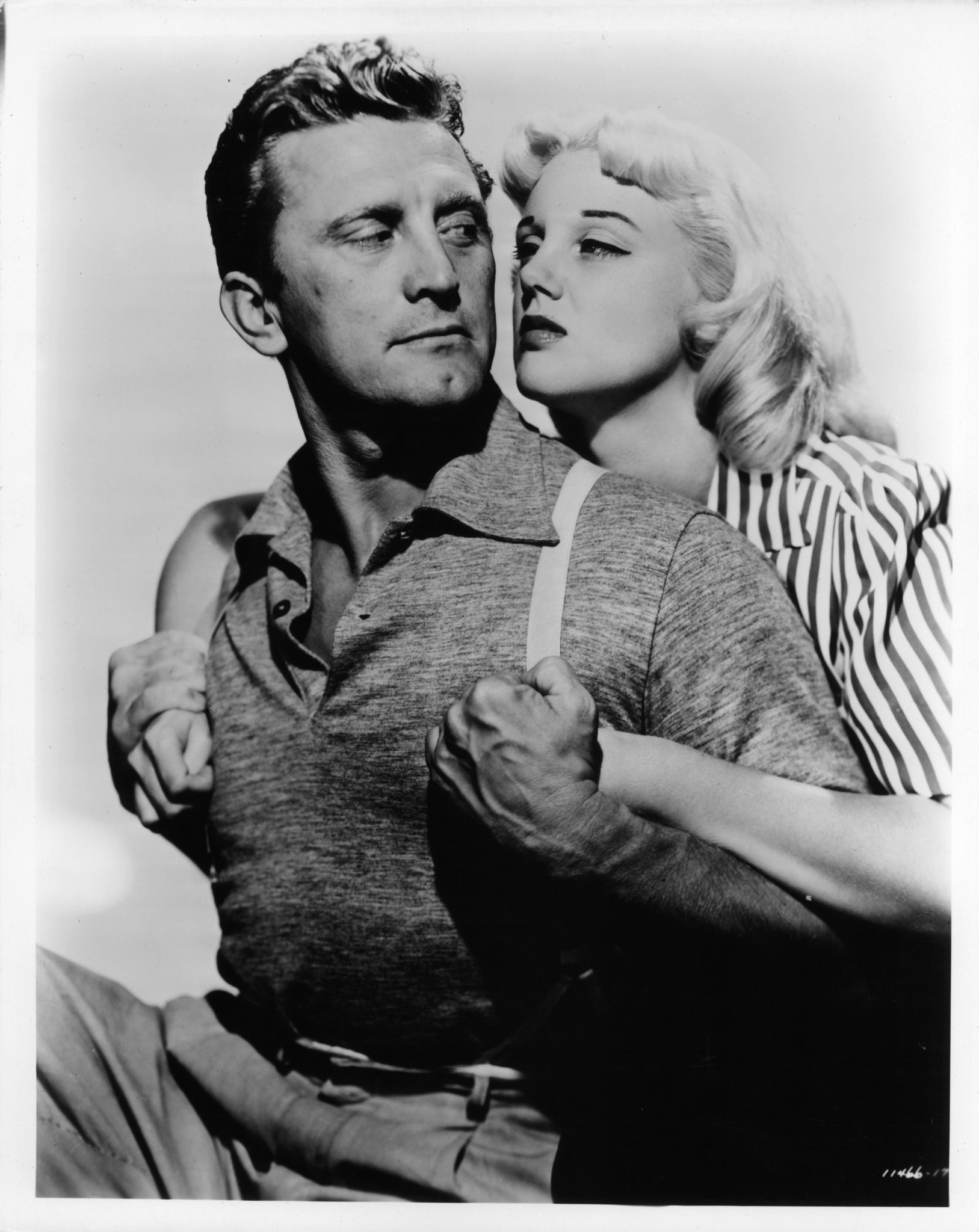 Kirk Douglas and Jan Sterling