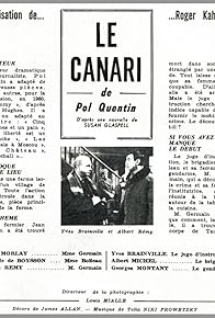 Primary photo for Le canari Primary photo for Le canari