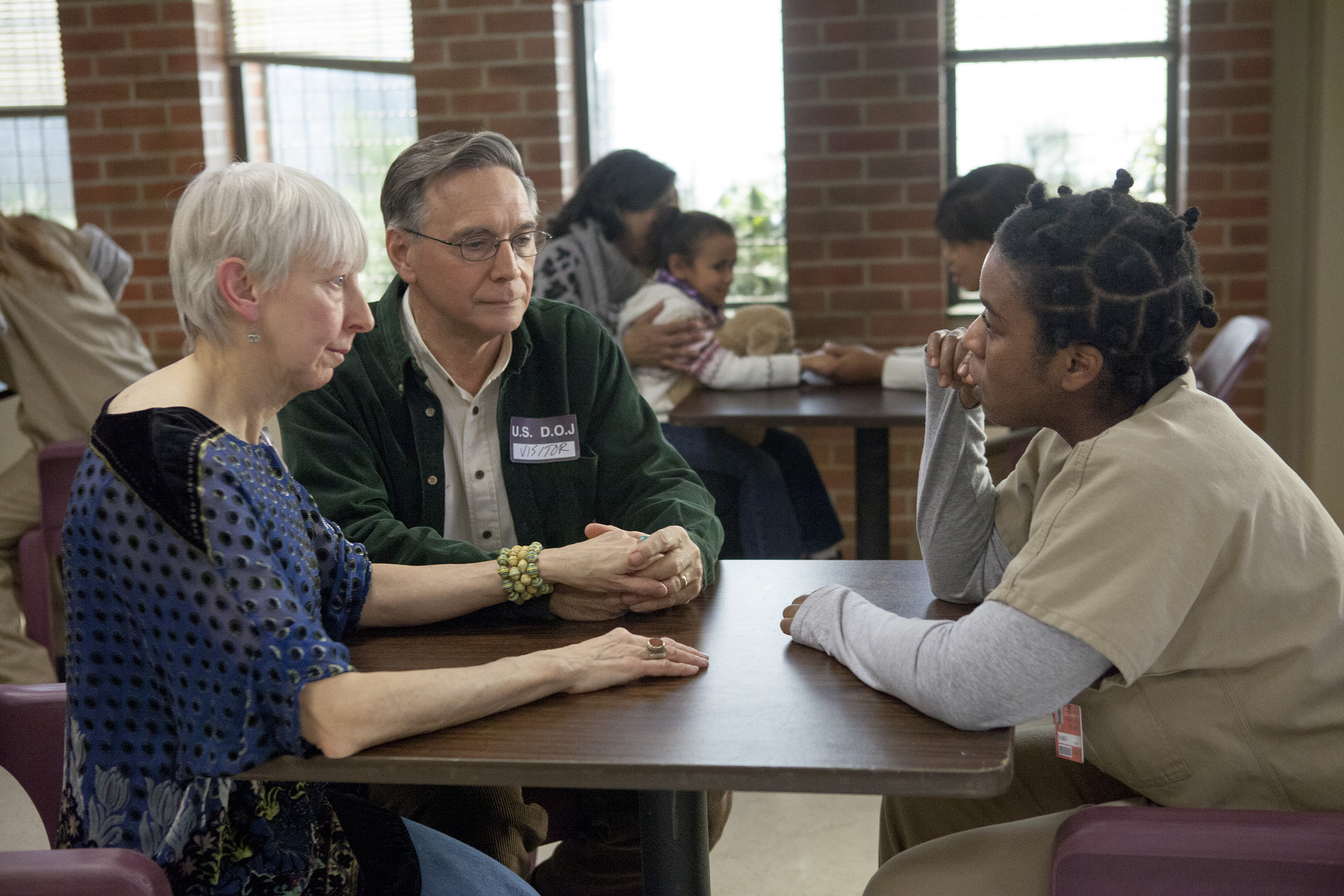 Glenn Farnham, Uzo Aduba, and Mary Boyer in Orange Is the New Black (2013)