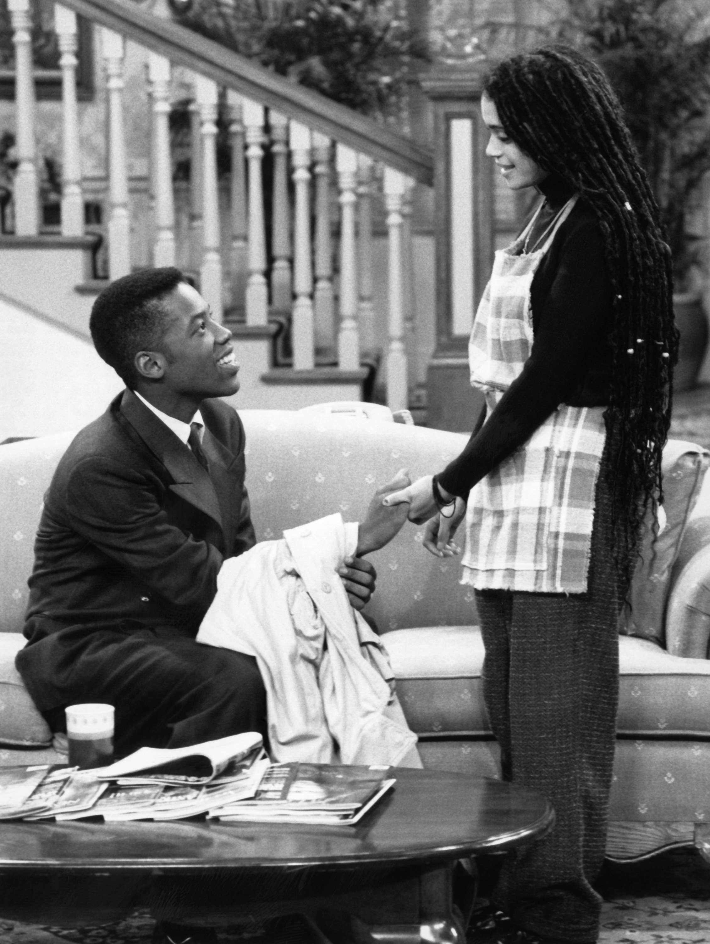 Lisa Bonet and Kadeem Hardison in A Different World (1987)