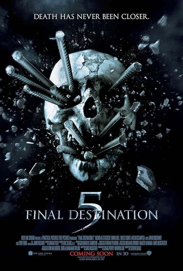 Movie poster for FINAL DESTINATION - 5 (UA rated)