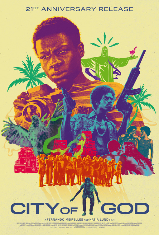 【額縁付き】City of God シティオブゴッド A2ポスター CITY OF GOD シティ・オブ・ゴッド ポスターの通販 by しろ's