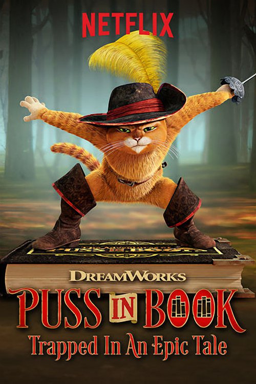Poster of Puss in Book: Trapped in an Epic Tale