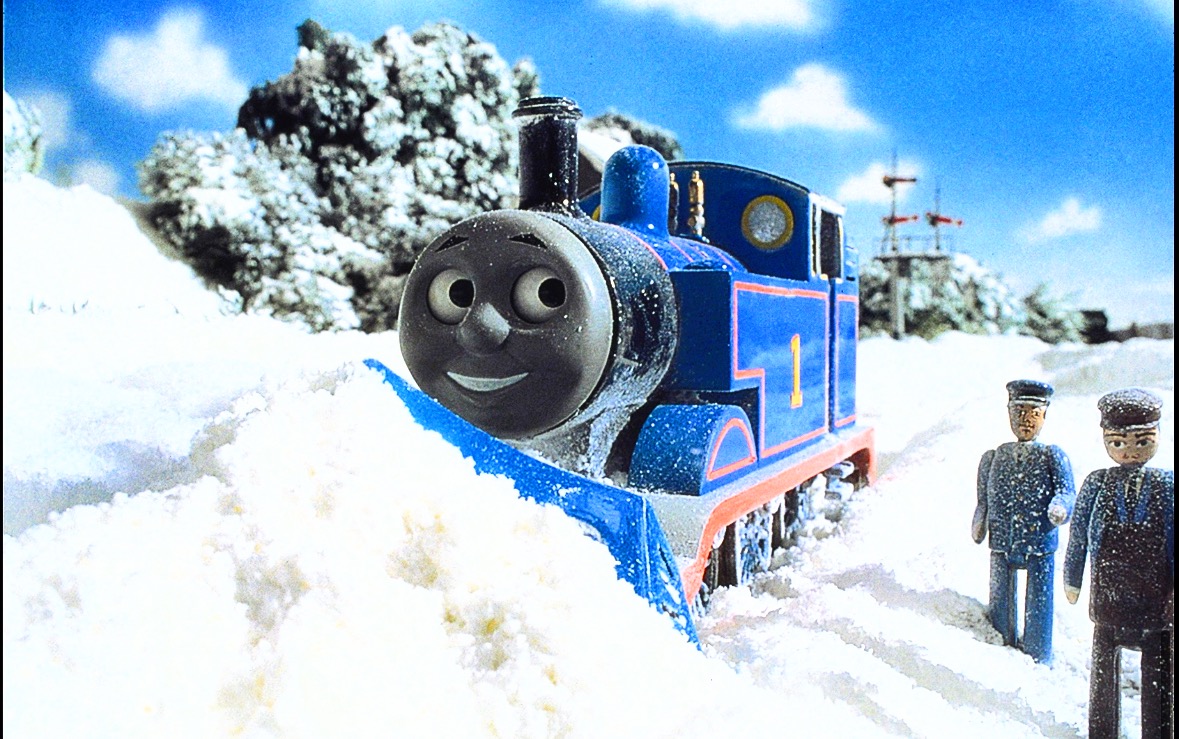Snow　Thomas Fletchner　トーマス・フレヒトナー　雪景 Thomas & Friends