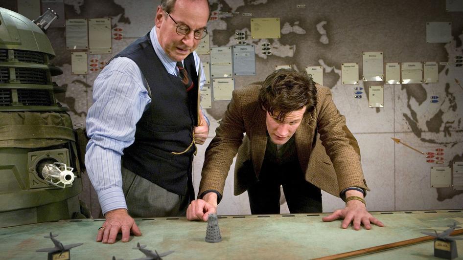 Bill Paterson and Matt Smith in Doctor Who (2005)