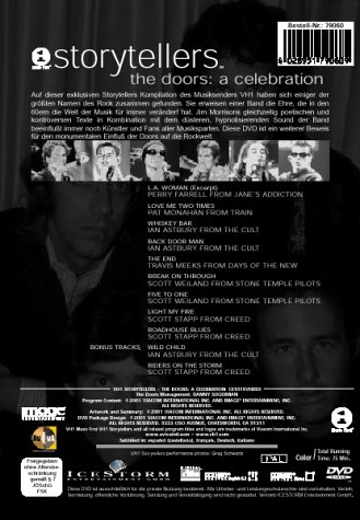 (未使用･未開封品)Doors: Storytellers - Celebration [DVD] The Doors – VH1 Storytellers - The Doors: A Celebration