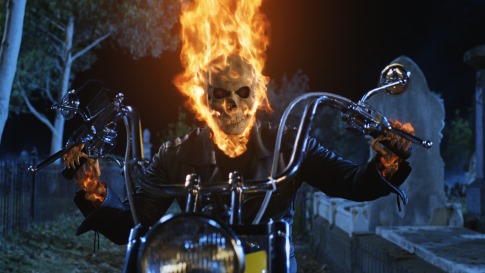 Nicolas Cage in Ghost Rider (2007)