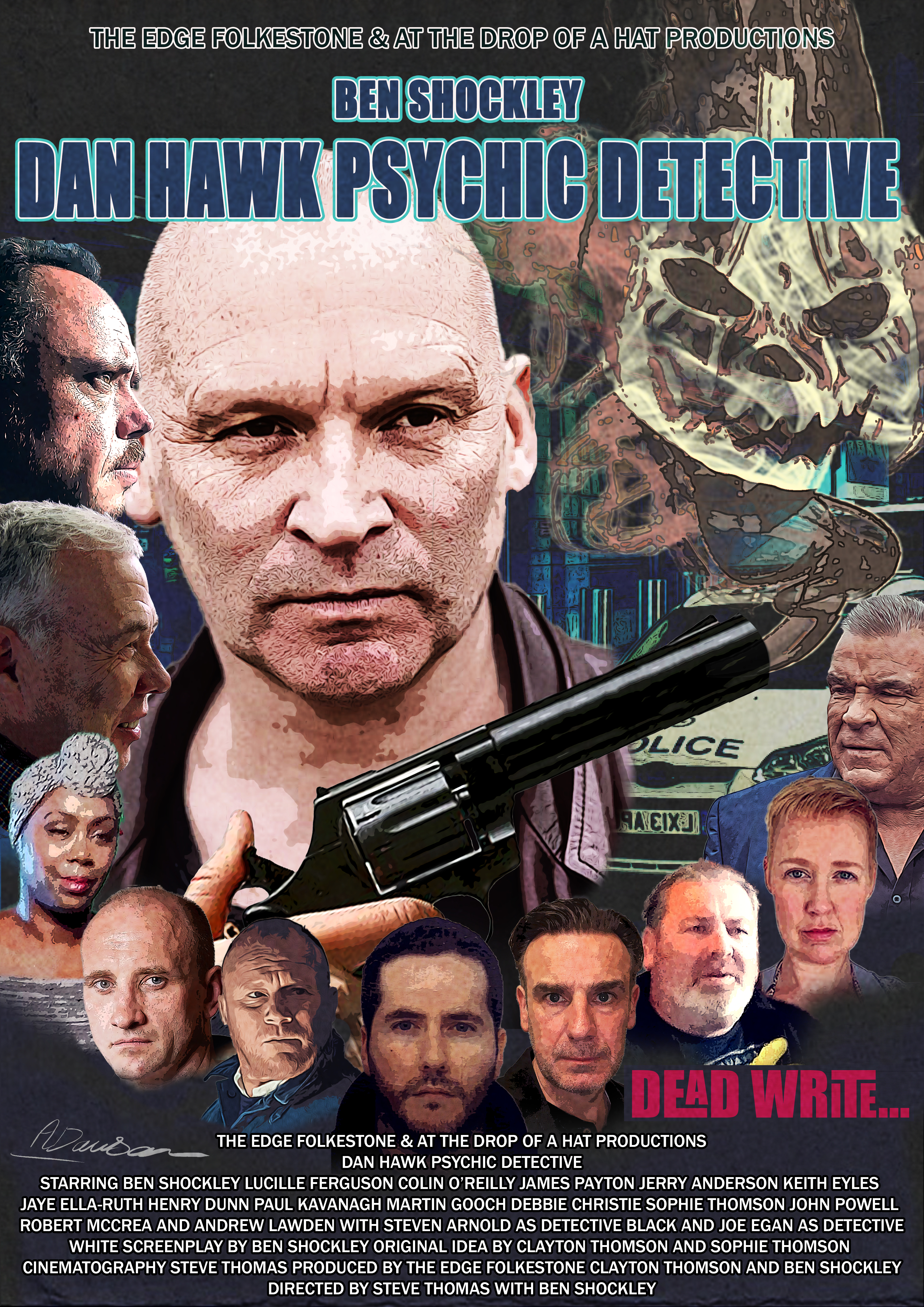 Poster of Dan Hawk Psychic Detective