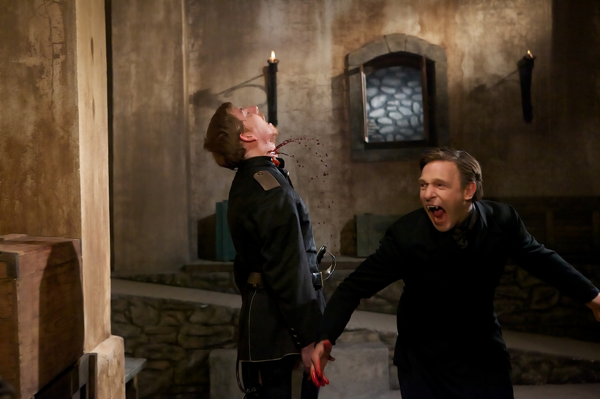 Thomas Kretschmann and Luca Fonte in Dracula 3D (2012)