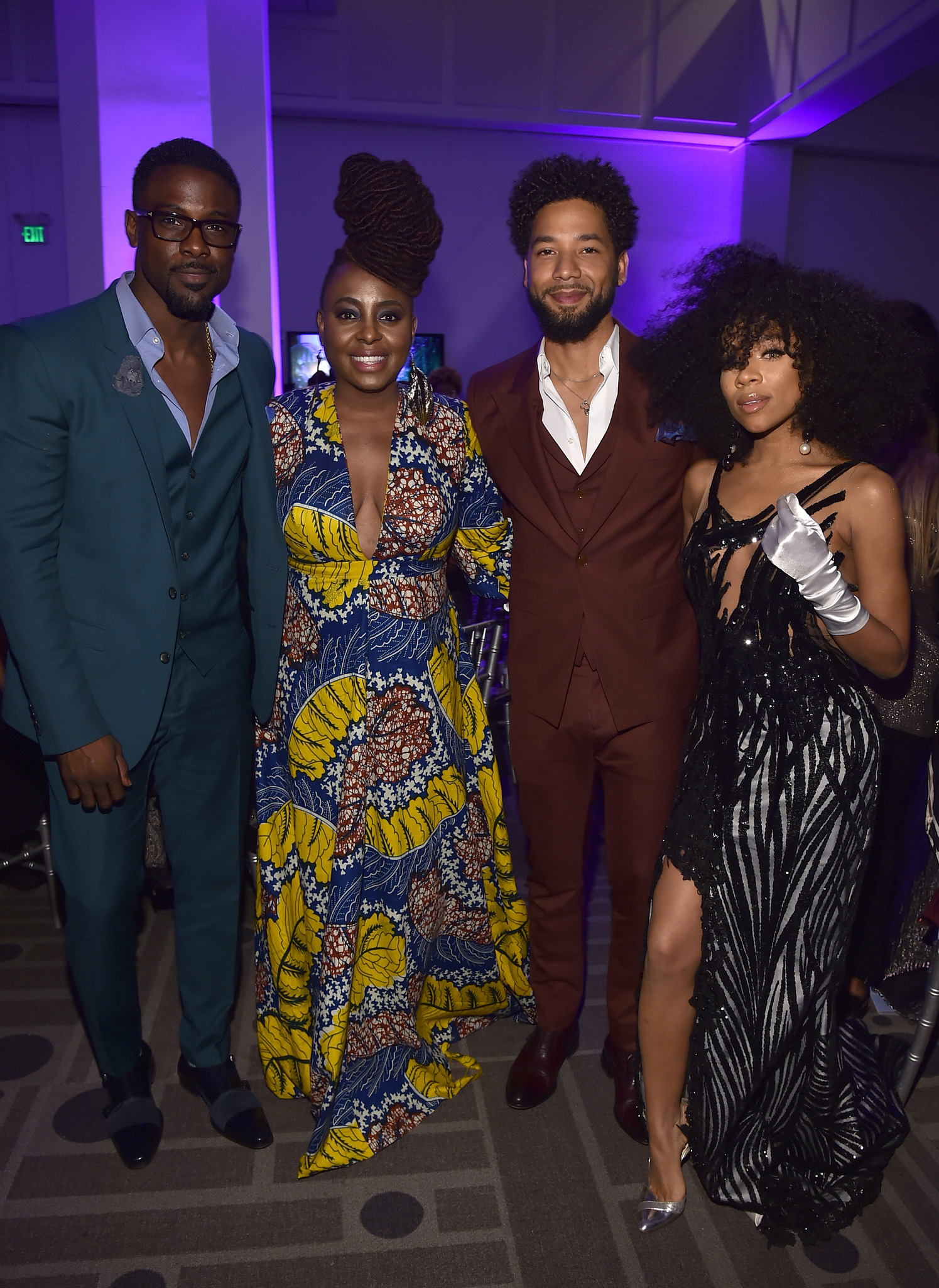 Jussie Smollett, Lance Gross, Lil Mama, and Ledisi