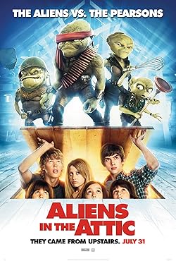 Poster of Aliens in the Attic