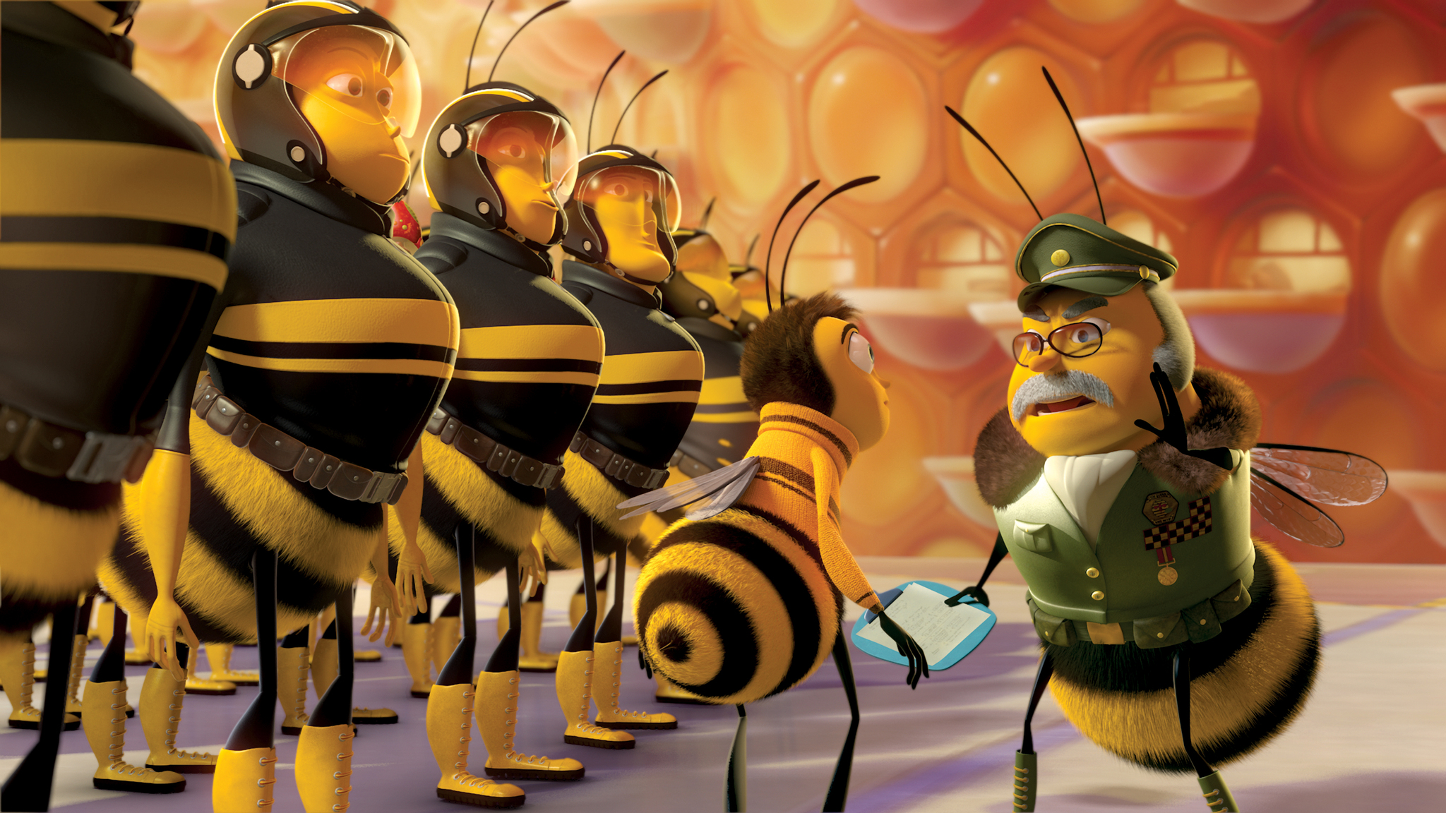 Jerry Seinfeld and Rip Torn in Bee Movie (2007)