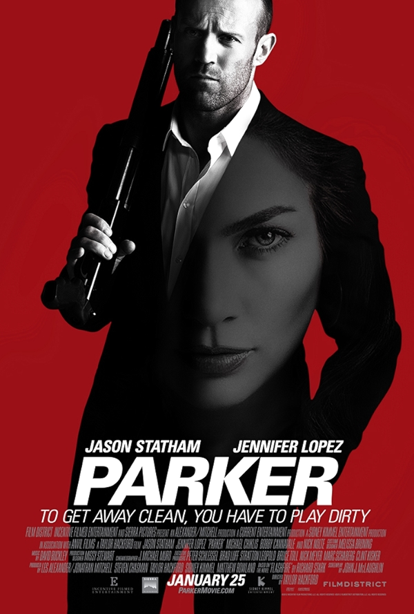 Movie poster for PARKER (UA rated)
