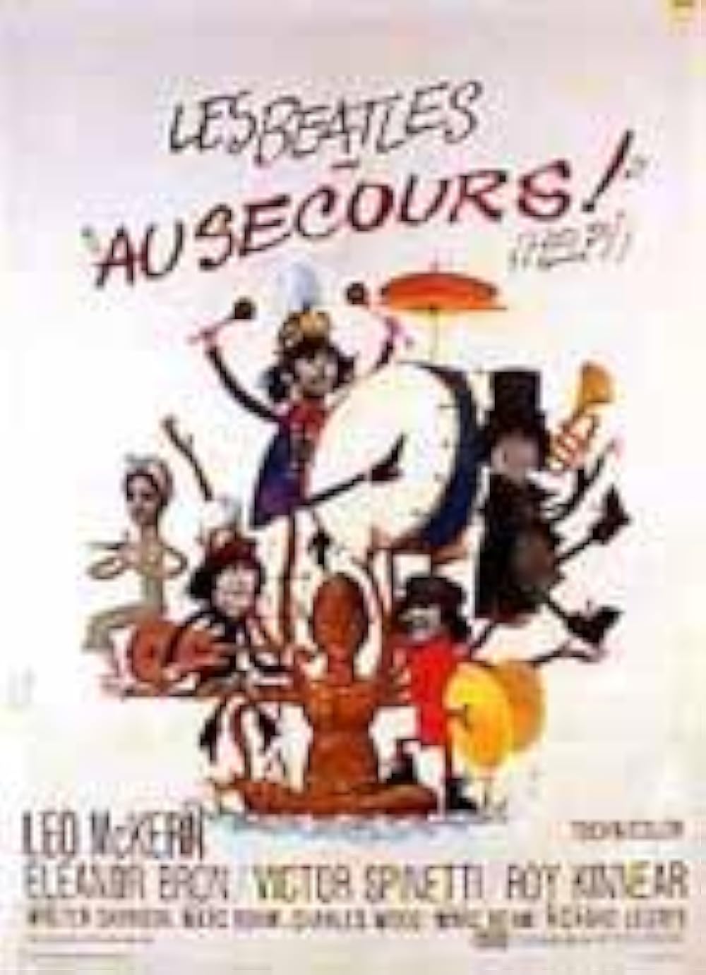 超希少 HELP! THE BEATLES ポスター（当時物） ポスター（当時物） 超希少 THE BEATLES HELP!