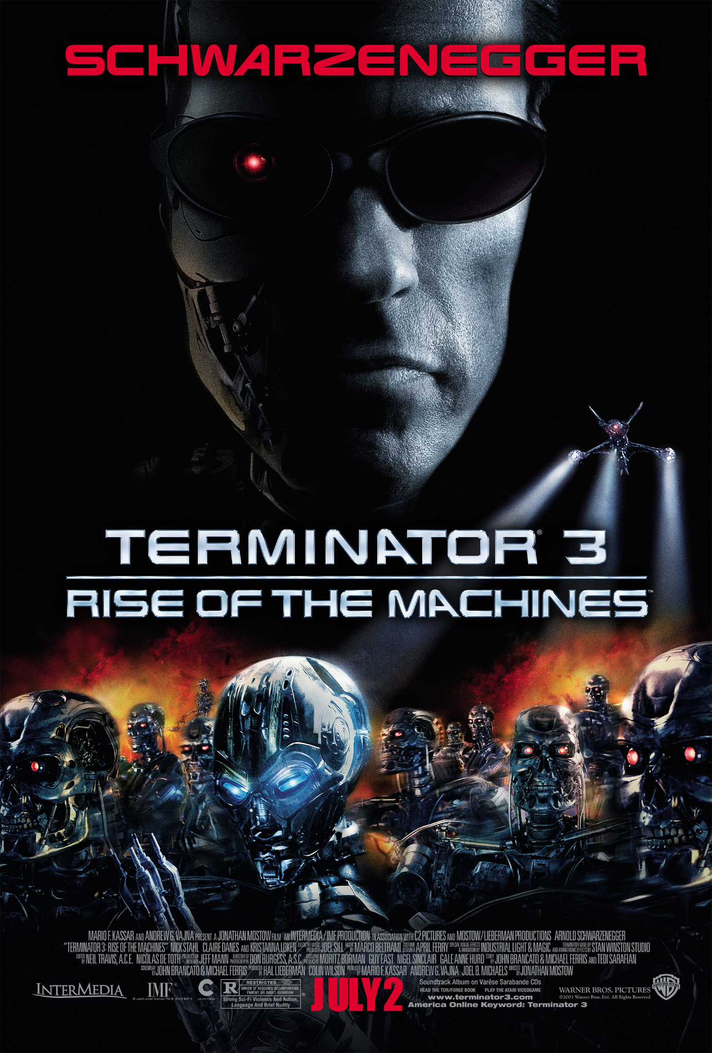 Terminator 3 Streaming Vf Regarder Terminator 3 : Le Soulèvement des machines (2003) Film complet