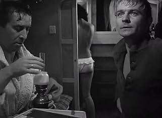 Zygmunt Malanowicz and Leon Niemczyk in Knife in the Water (1962)
