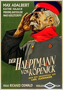Poster of Der Hauptmann von Köpenick