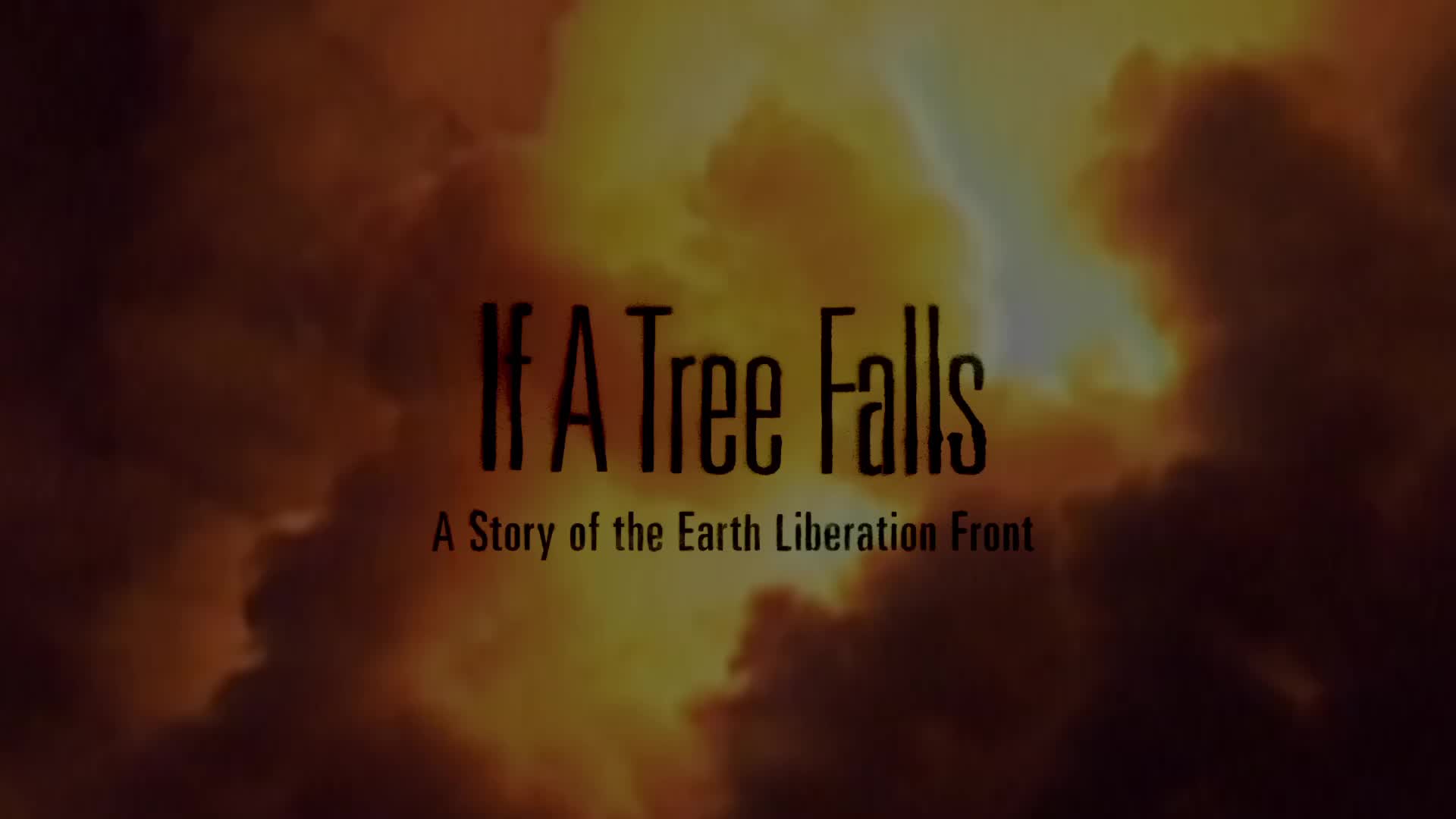 If a Tree Falls: A Story of the Earth Liberation Front (2011