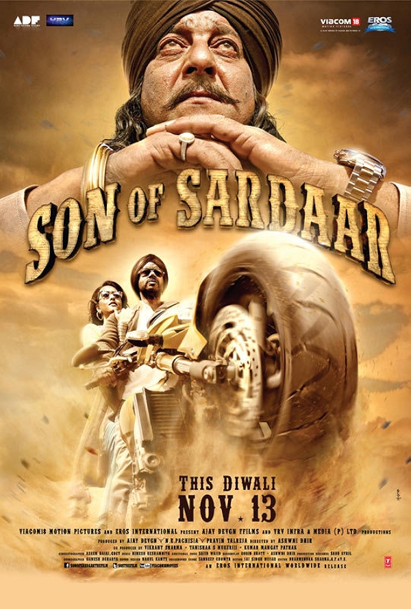 Movie poster for SON OF SARDAAR (UA rated)