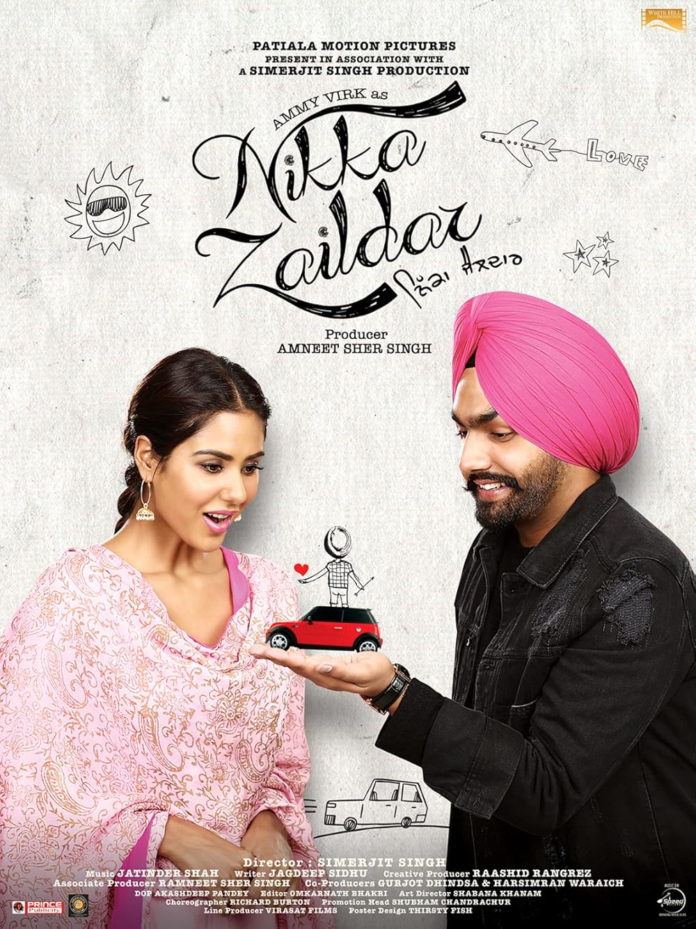 Nikka Zaildar 2016 Punjabi Movie 1080p | 720p | HEVC | 480p CHTV HDRip ESub Download