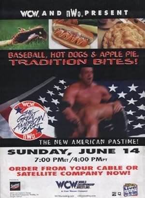 WCW The Great American Bash 1998 Poster