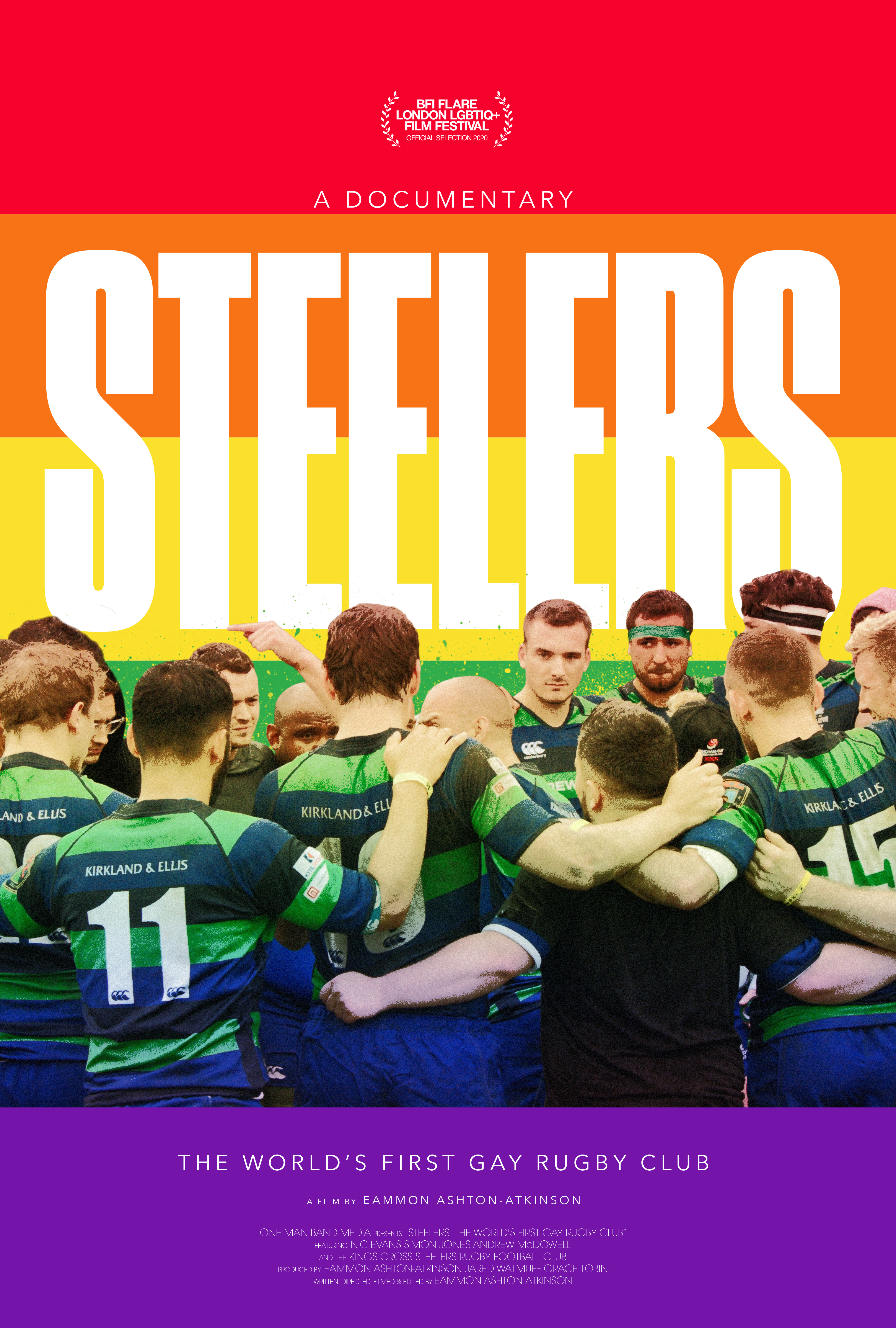 Poster of Steelers: the World's First Gay Rugby Club