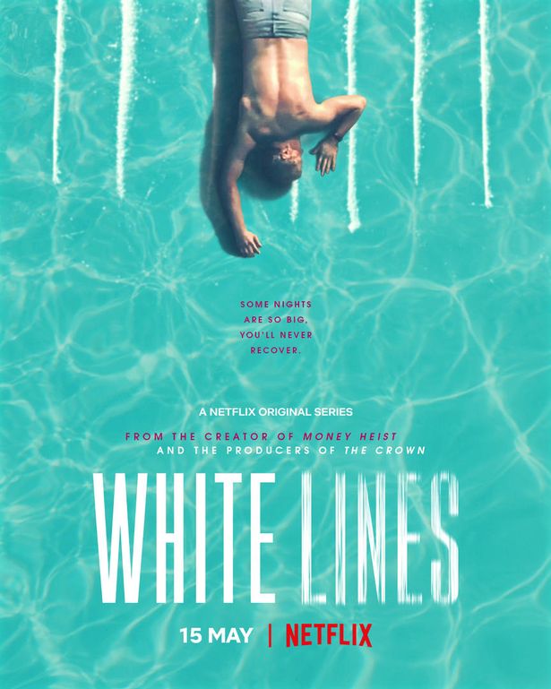 White Lines Poster