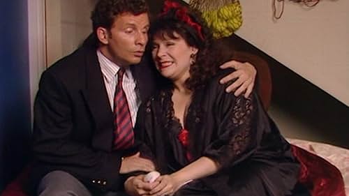 Chris Barrie and Harriet Thorpe in The Brittas Empire (1991)